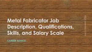 Metal fabricator salary in Canada 